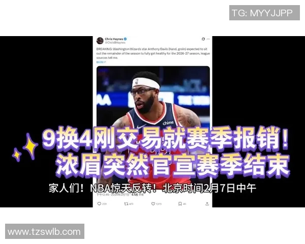 突发！浓眉宣布将离队，球迷不舍告别